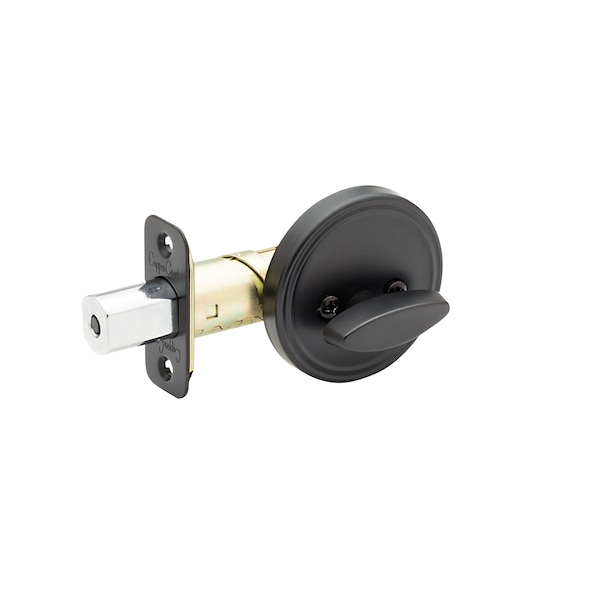 Copper Creek Standard Duty One Sided 1/2 Bore Grade3 Deadbolt, Tuscan